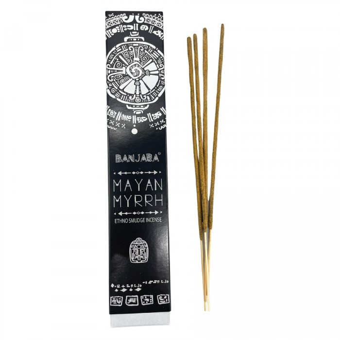 Banjara Tribal Smudge Incense - Mayan Myrrh Αρωματικά στικ